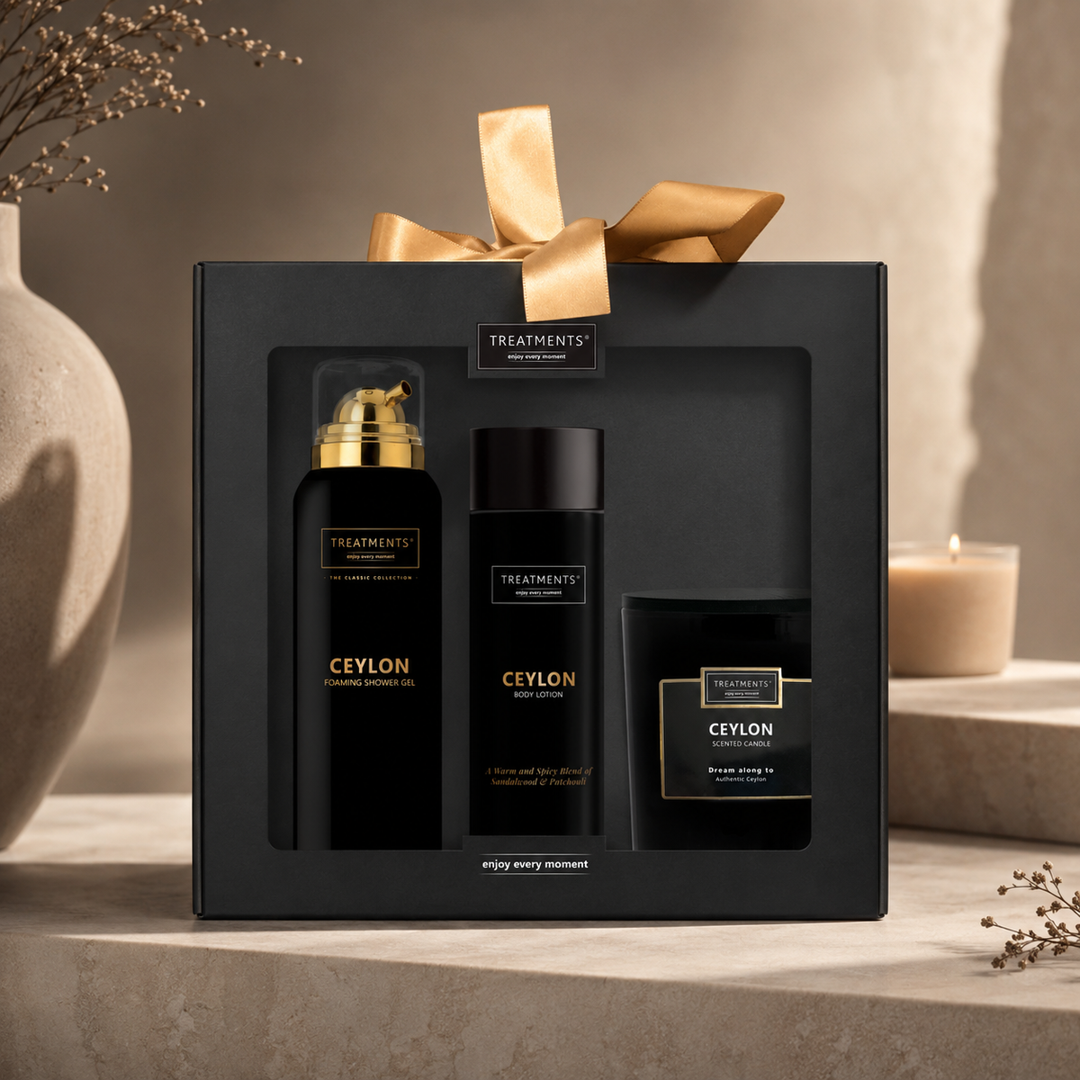 Caja de regalo Lovely Ceylon de TREATMENTS® – imagen de ambiente