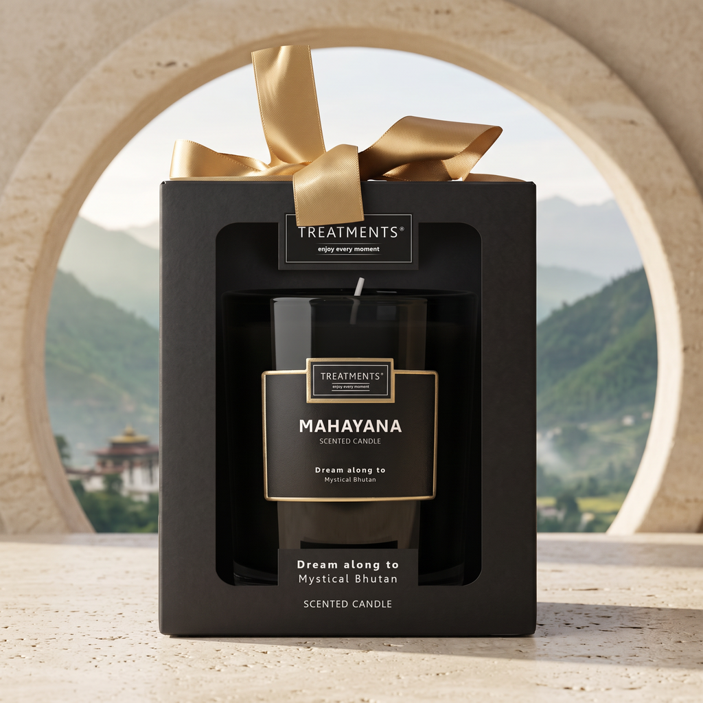 Caja de Regalo Vela Perfumada Mahayana de TREATMENTS® – imagen de ambiente