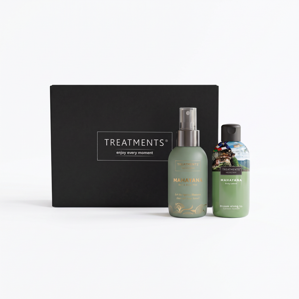 Caja de Regalo Cuerpo y Fragancia formato buzón Mahayana de TREATMENTS®