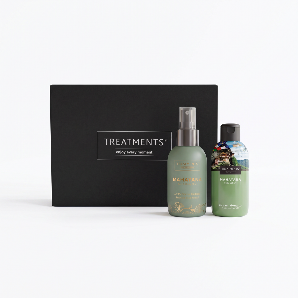Caja de Regalo Cuerpo y Fragancia formato buzón Mahayana de TREATMENTS®