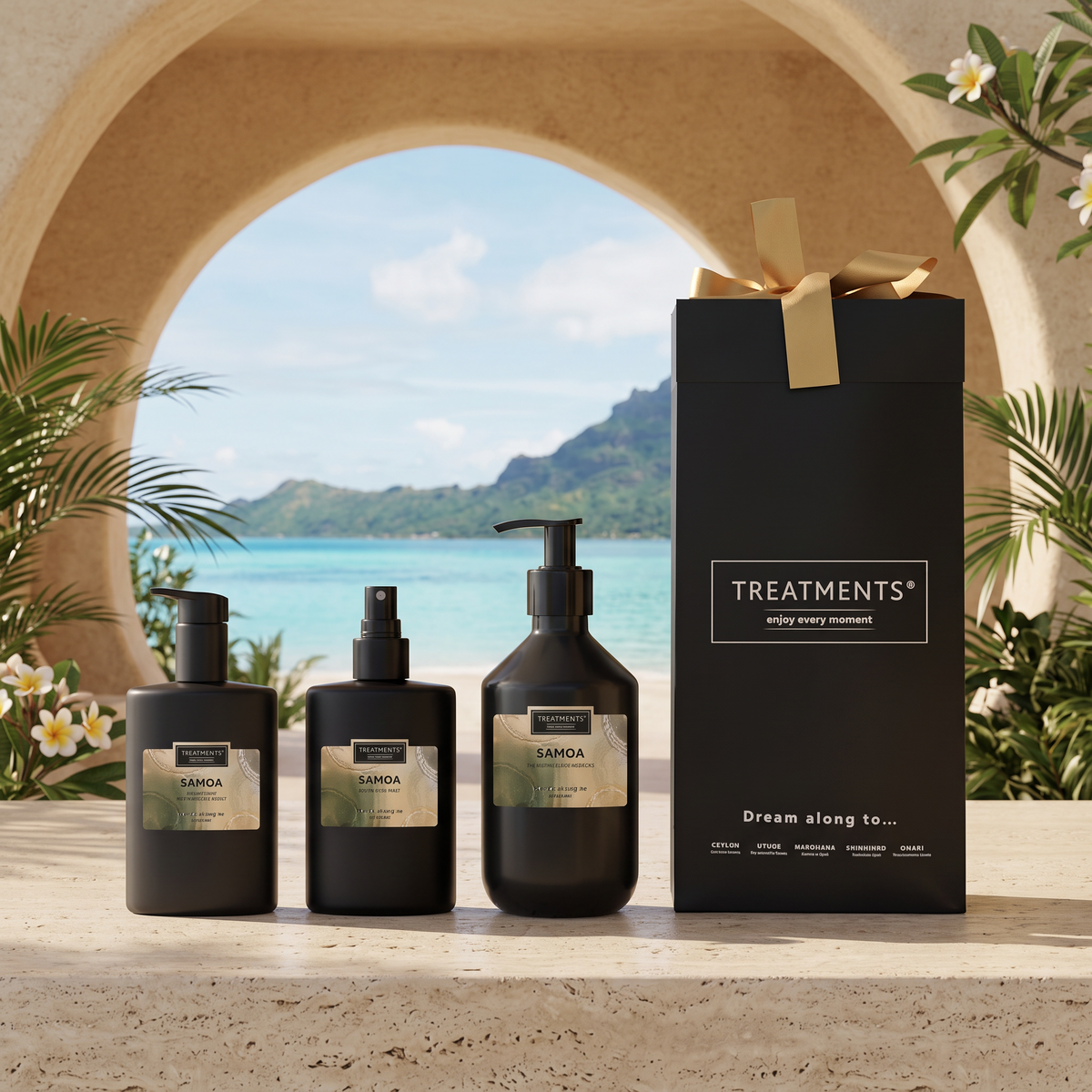 Caja de Regalo Cuerpo y Bruma Samoa de TREATMENTS® – imagen de ambiente