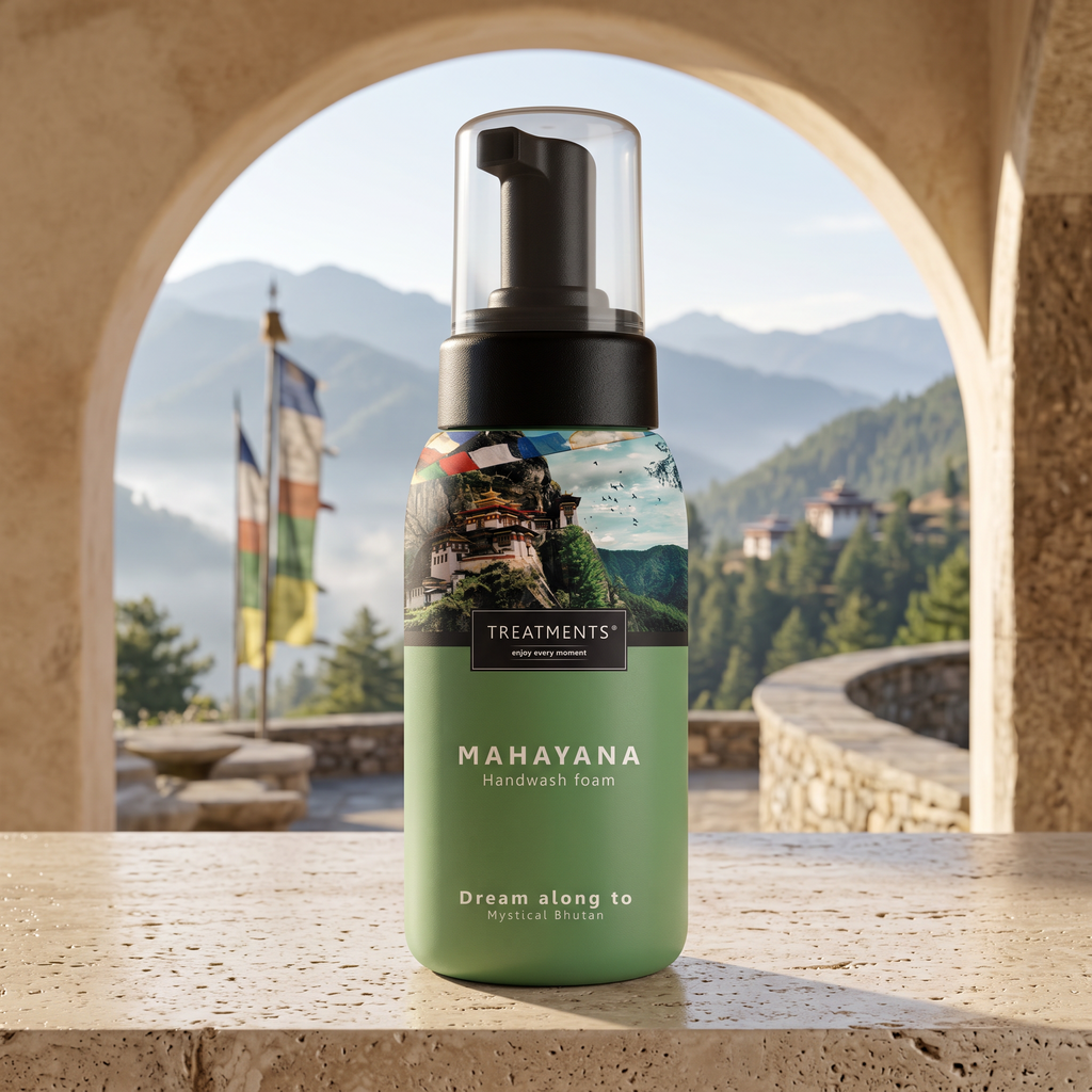Jabón de Manos Espumoso Mahayana de TREATMENTS® – imagen de ambiente