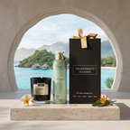 Caja de Regalo Espuma de Ducha y Vela Samoa de TREATMENTS® – imagen de ambiente