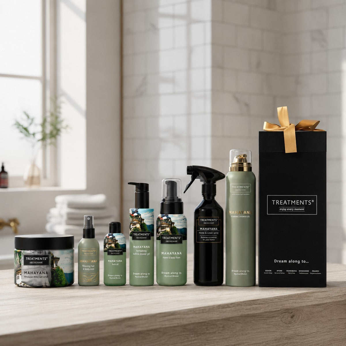 Caja de Regalo Spa en Casa Mahayana de TREATMENTS® – imagen de ambiente