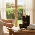 Caja de Regalo Espuma de Ducha y Vela Shinshiro de TREATMENTS® – imagen de ambiente (2)