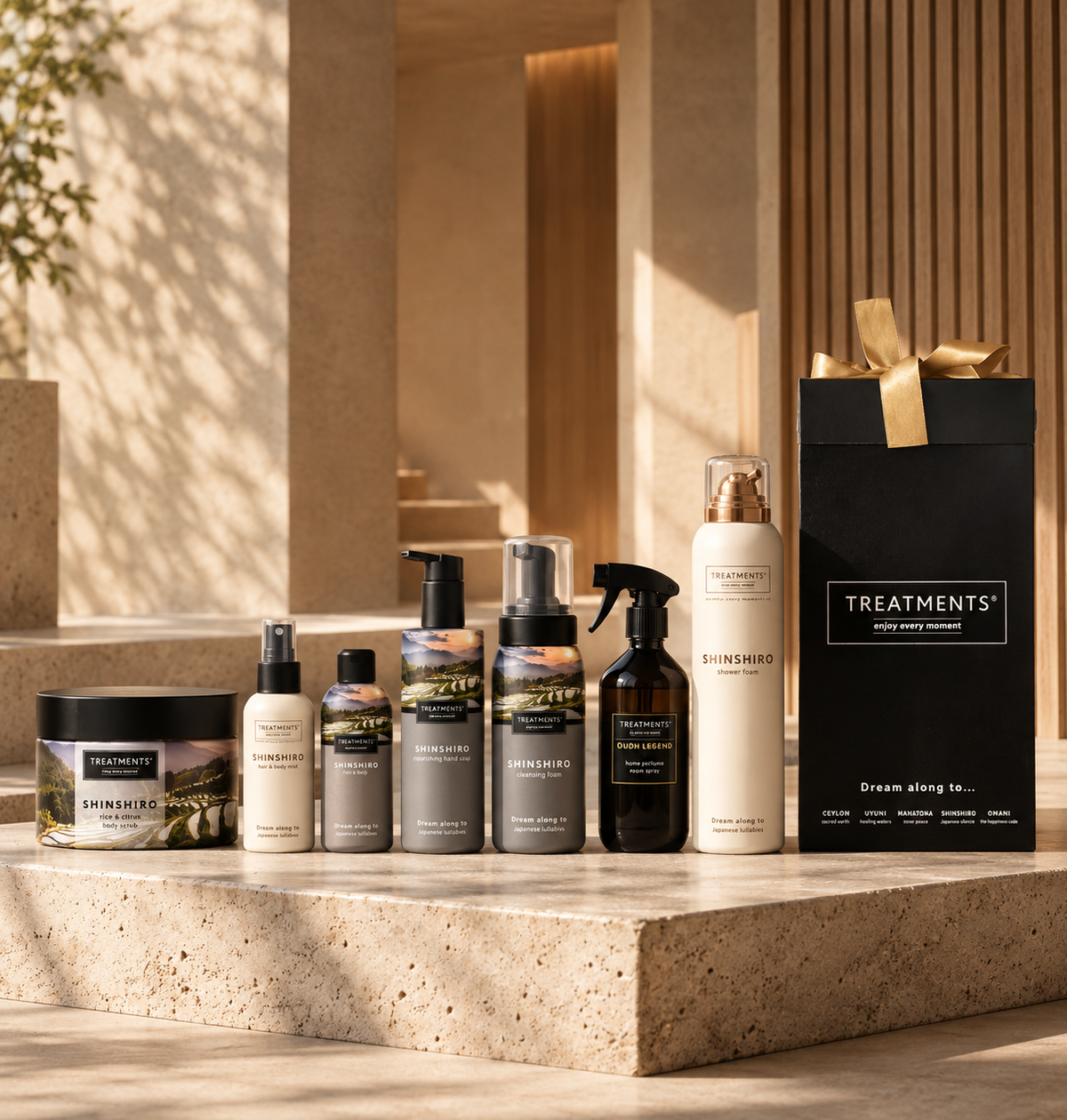Caja de Regalo Spa en Casa Shinshiro de TREATMENTS® – imagen de ambiente