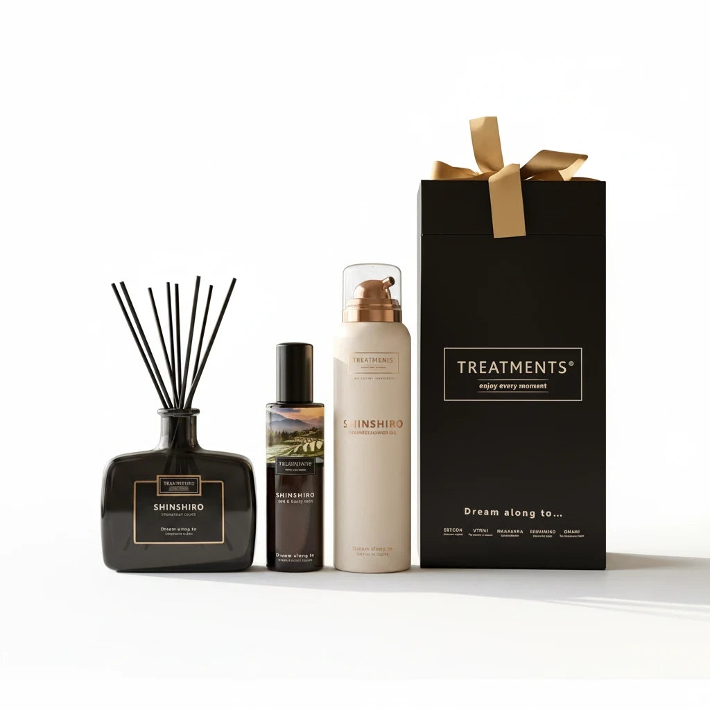 Caja de Regalo Cuerpo y Varillas Perfumadas Shinshiro de TREATMENTS®