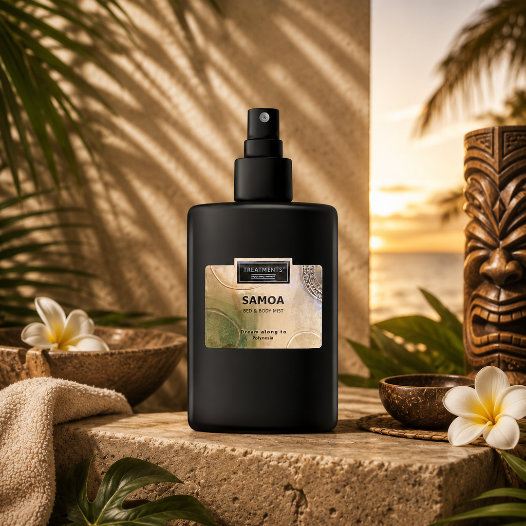 Bruma Corporal y de Cama Samoa de TREATMENTS® – imagen de ambiente