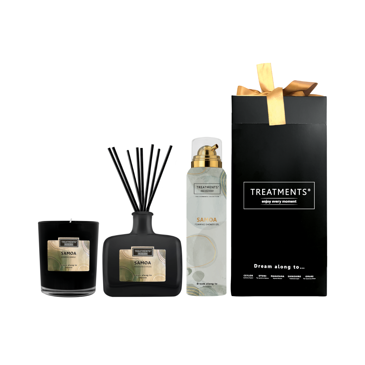 Caja de Regalo Hogar y Cuerpo Deluxe Samoa de TREATMENTS®