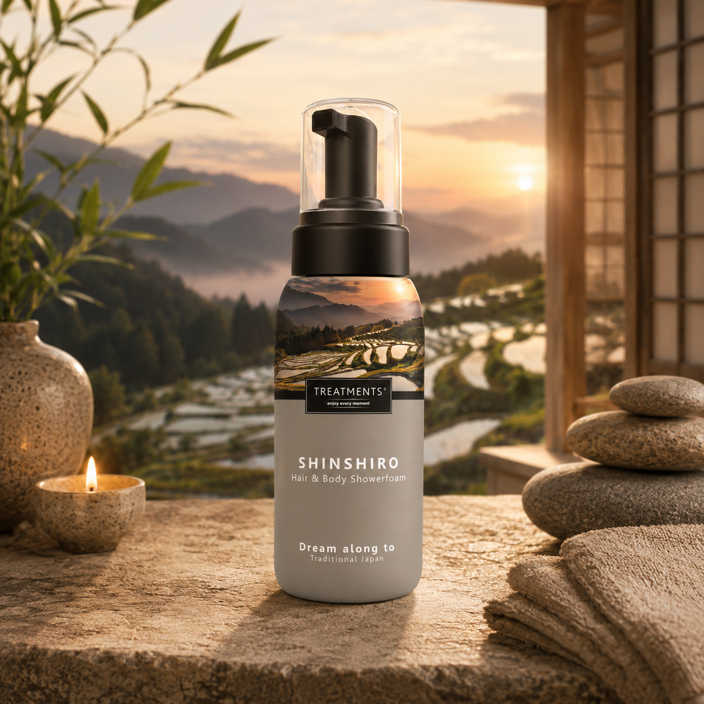 Espuma de Ducha Cabello y Cuerpo Shinshiro de TREATMENTS® – imagen de ambiente (3)