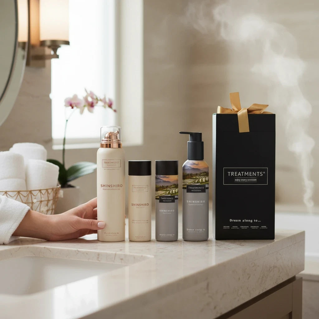 Caja de Regalo Cabello y Cuerpo Shinshiro de TREATMENTS® – imagen de ambiente (2)