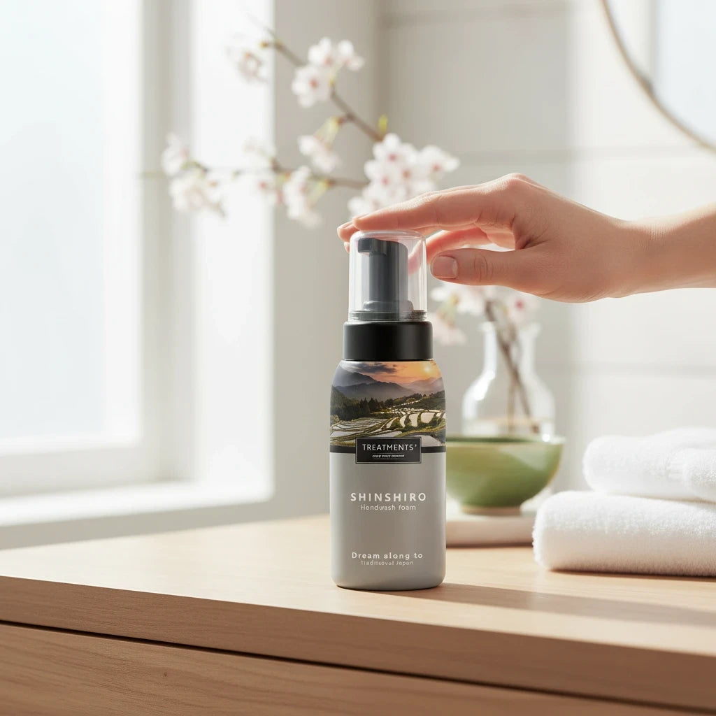 Jabón de Manos Espumoso Shinshiro de TREATMENTS® – imagen de ambiente (2)