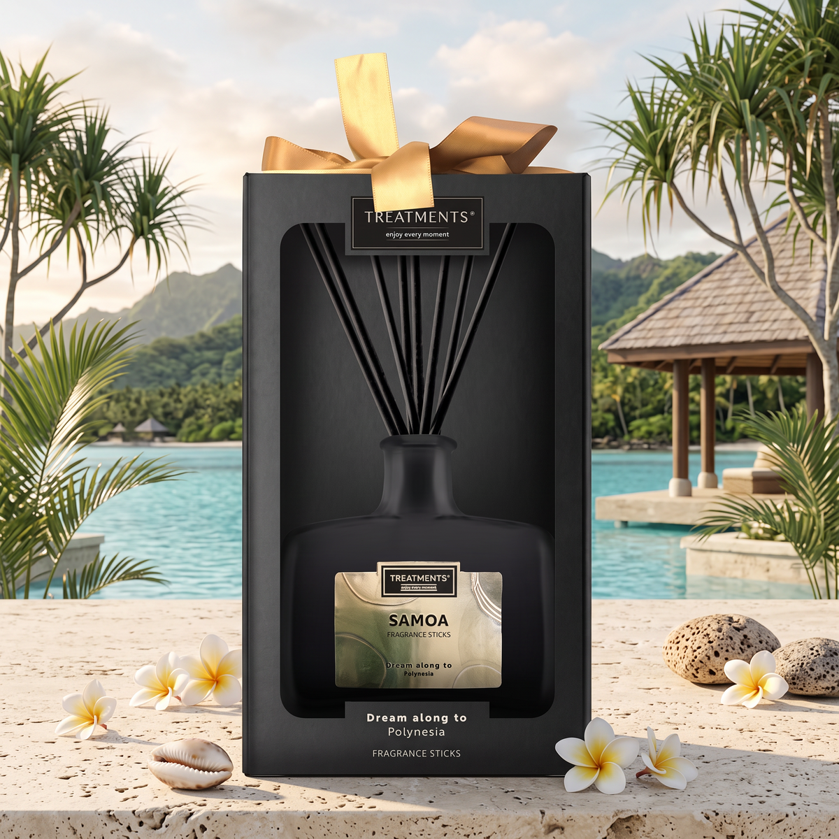 Caja de Regalo Varillas Perfumadas Samoa de TREATMENTS® – imagen de ambiente