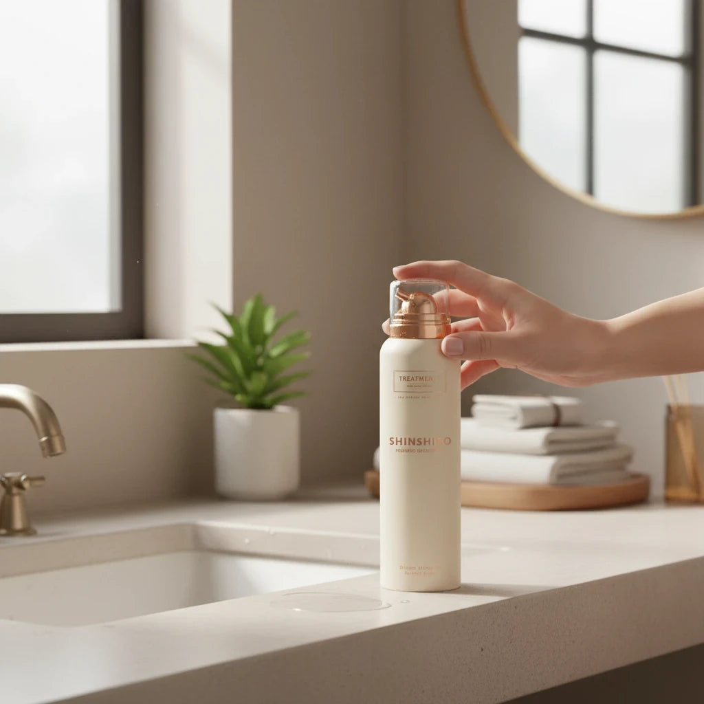 Gel de Ducha Espumoso Shinshiro de TREATMENTS® – imagen de ambiente