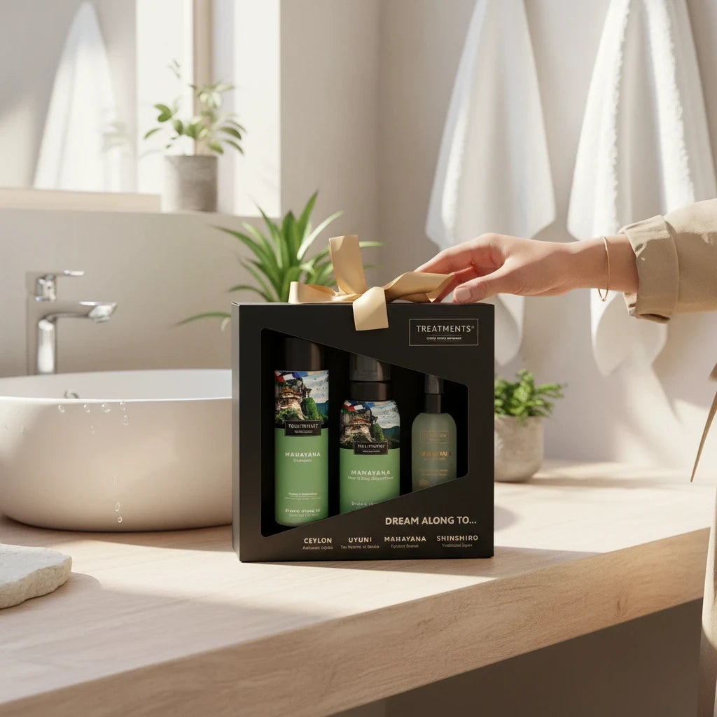 Caja de Regalo Esencia Mahayana de TREATMENTS® – imagen de ambiente (2)