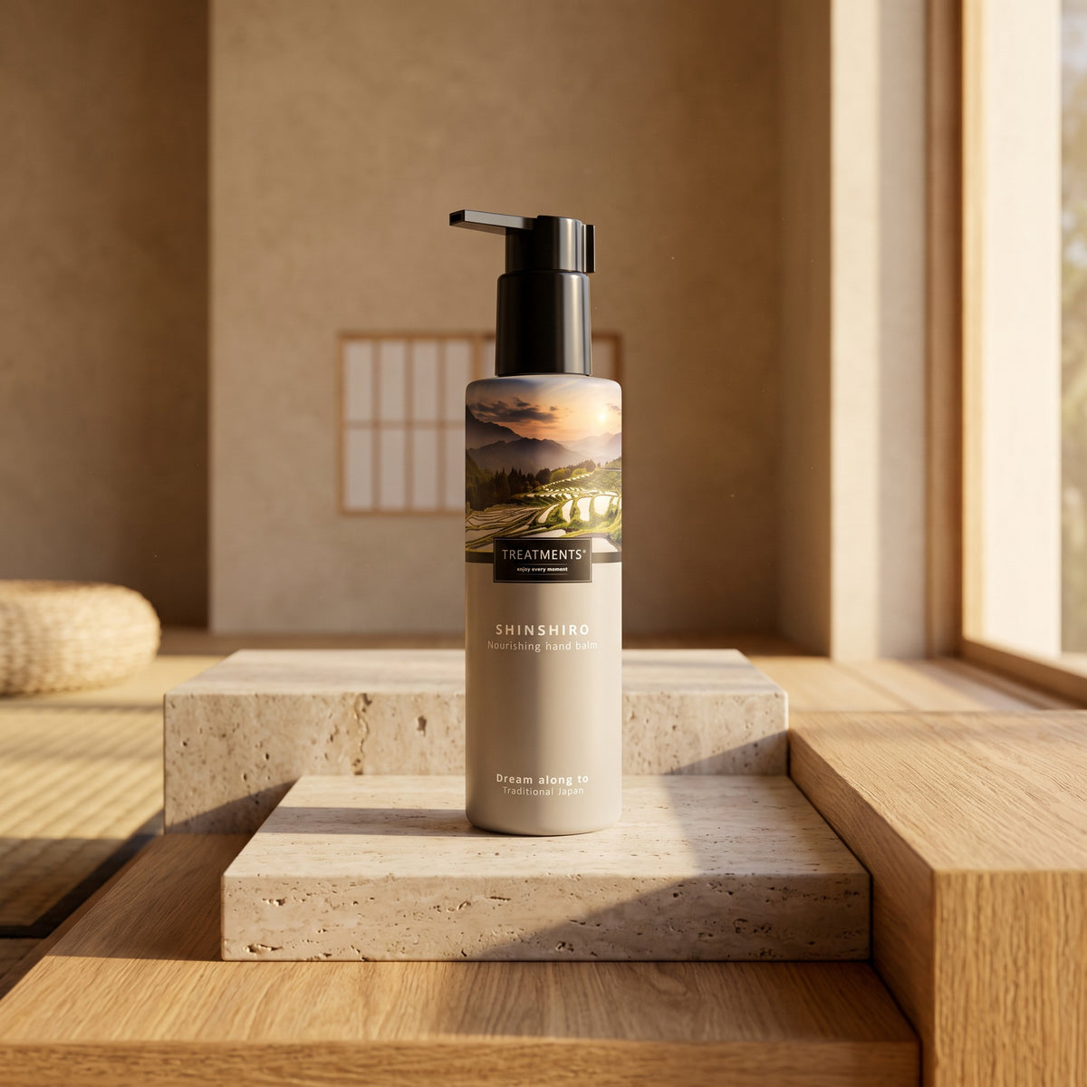 Bálsamo Nutritivo de Manos Shinshiro de TREATMENTS® – imagen de ambiente