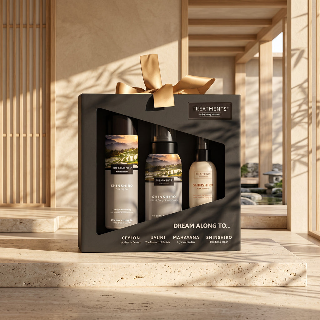 Caja de Regalo Esencia Shinshiro de TREATMENTS® – imagen de ambiente