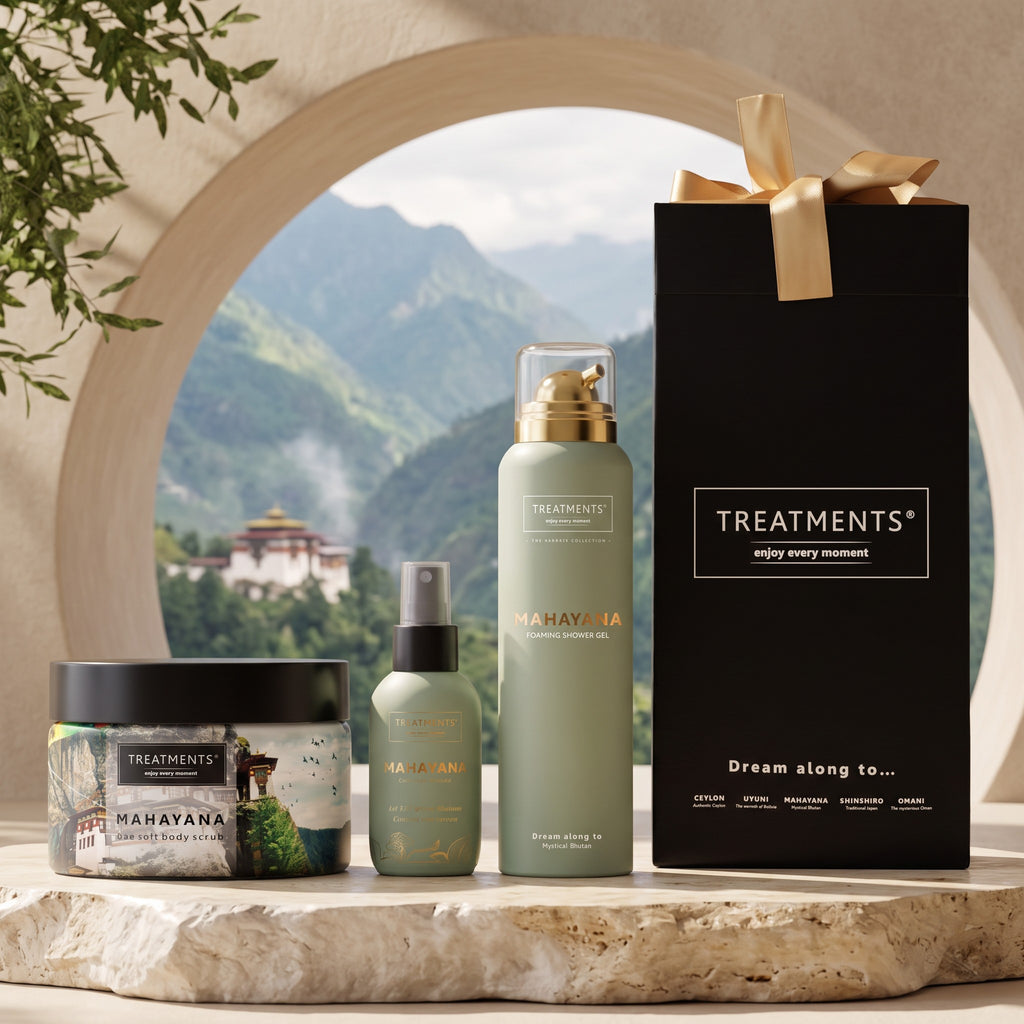 Caja de Regalo Cuerpo y Exfoliante Mahayana de TREATMENTS® – imagen de ambiente