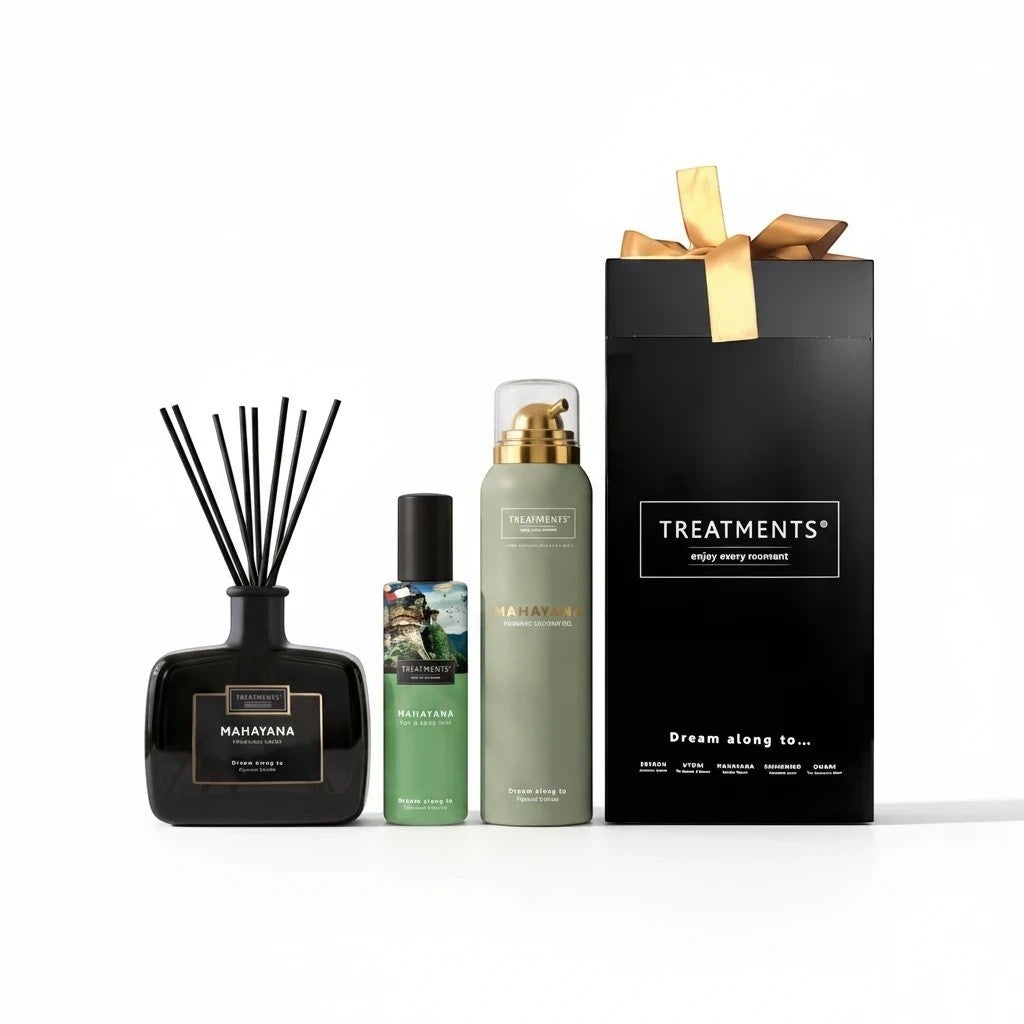Caja de Regalo Cuerpo y Varillas Perfumadas Mahayana de TREATMENTS®