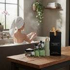 Caja de Regalo Experiencia de Baño Mahayana de TREATMENTS® – imagen de ambiente en el baño