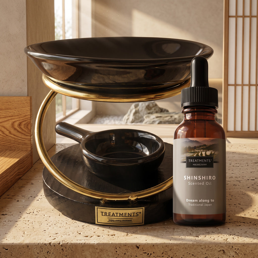 Aceite Aromático + Difusor Shinshiro de TREATMENTS® – imagen de ambiente