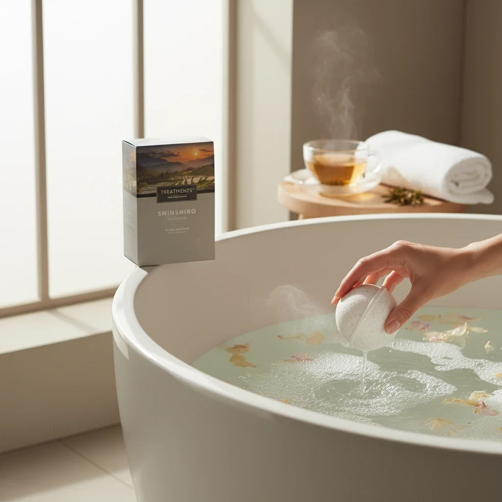 Bomba de Baño Shinshiro de TREATMENTS® – imagen de ambiente