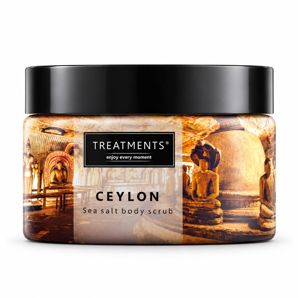 Exfoliante Corporal de Sal Marina Ceylon de TREATMENTS® – 400 g