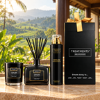 Caja de Regalo Hogar y Cuerpo Ceylon de TREATMENTS® – ambiente inspirado en Sri Lanka