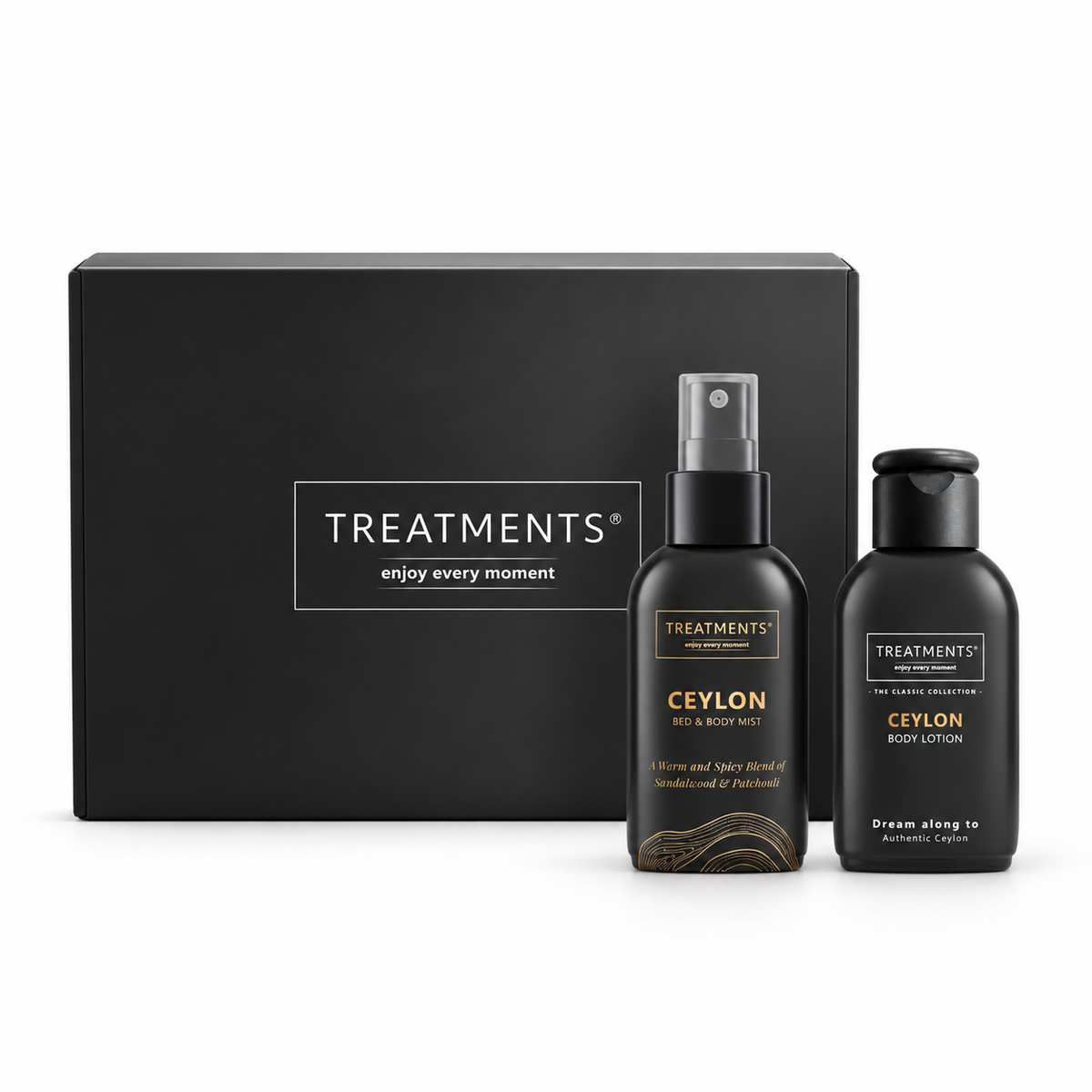 Caja de Regalo Cuerpo y Fragancia formato buzón Ceylon de TREATMENTS®