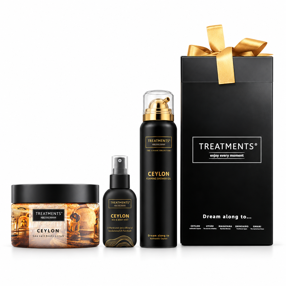 Caja de Regalo Cuerpo y Exfoliante Ceylon de TREATMENTS®