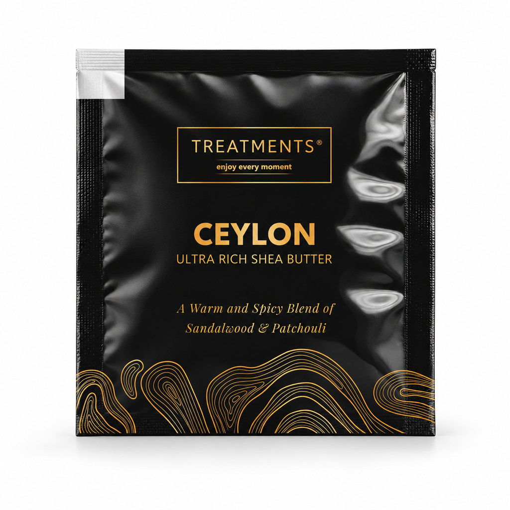 Manteca de Karité Ceylon de TREATMENTS® – 4 sachets de 5 ml