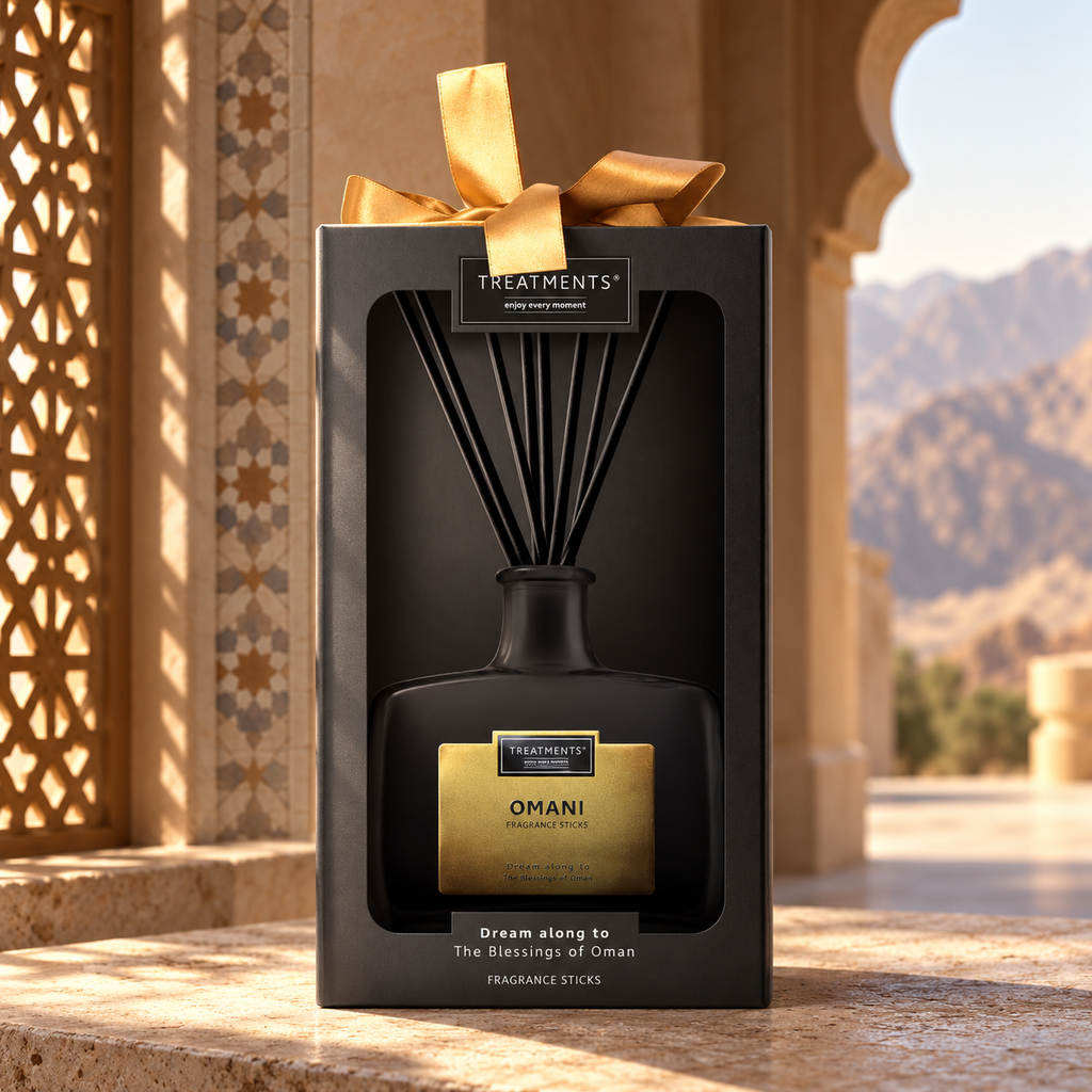 Caja de Regalo Varillas Perfumadas Omani de TREATMENTS® – imagen de ambiente