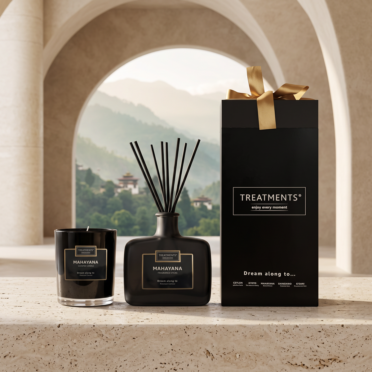 Caja de Regalo Hogar Mahayana de TREATMENTS® – imagen de ambiente