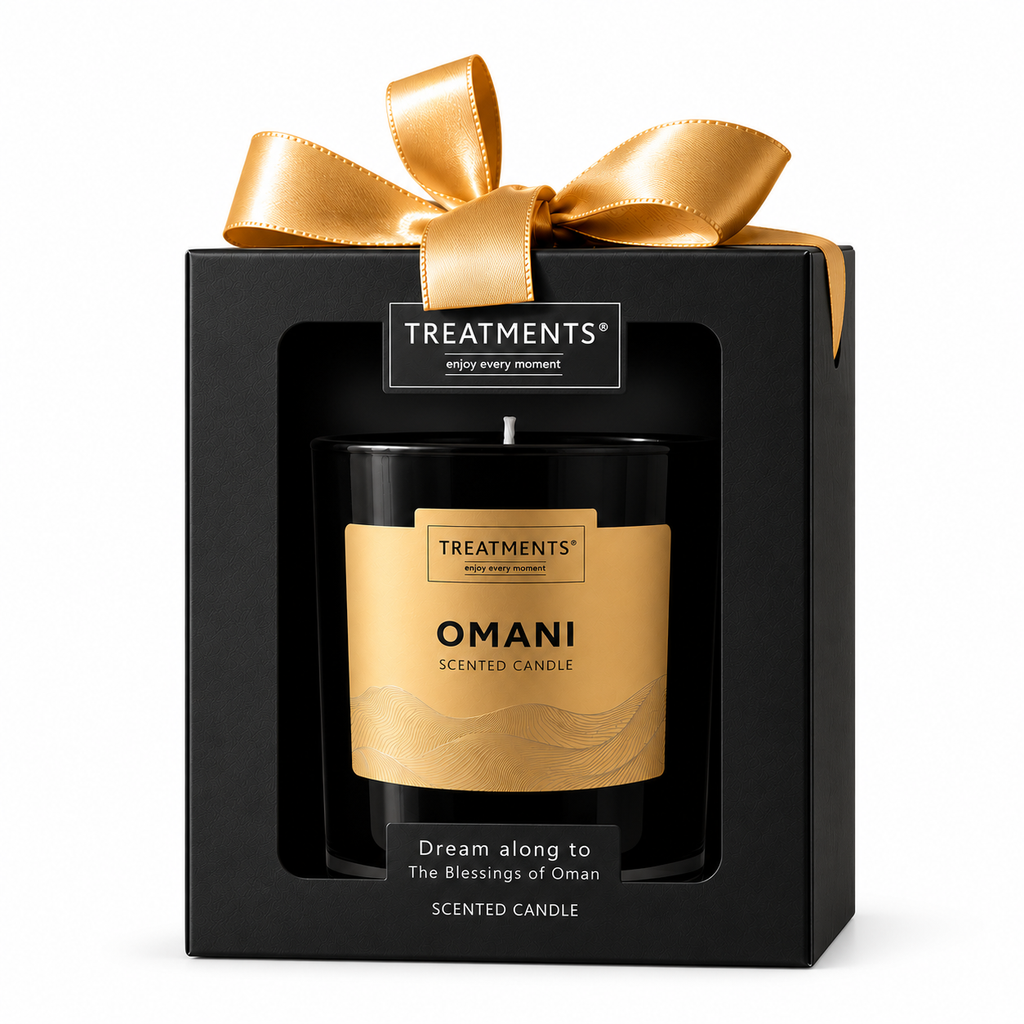 Caja de Regalo Vela Perfumada Omani de TREATMENTS® – 380 g
