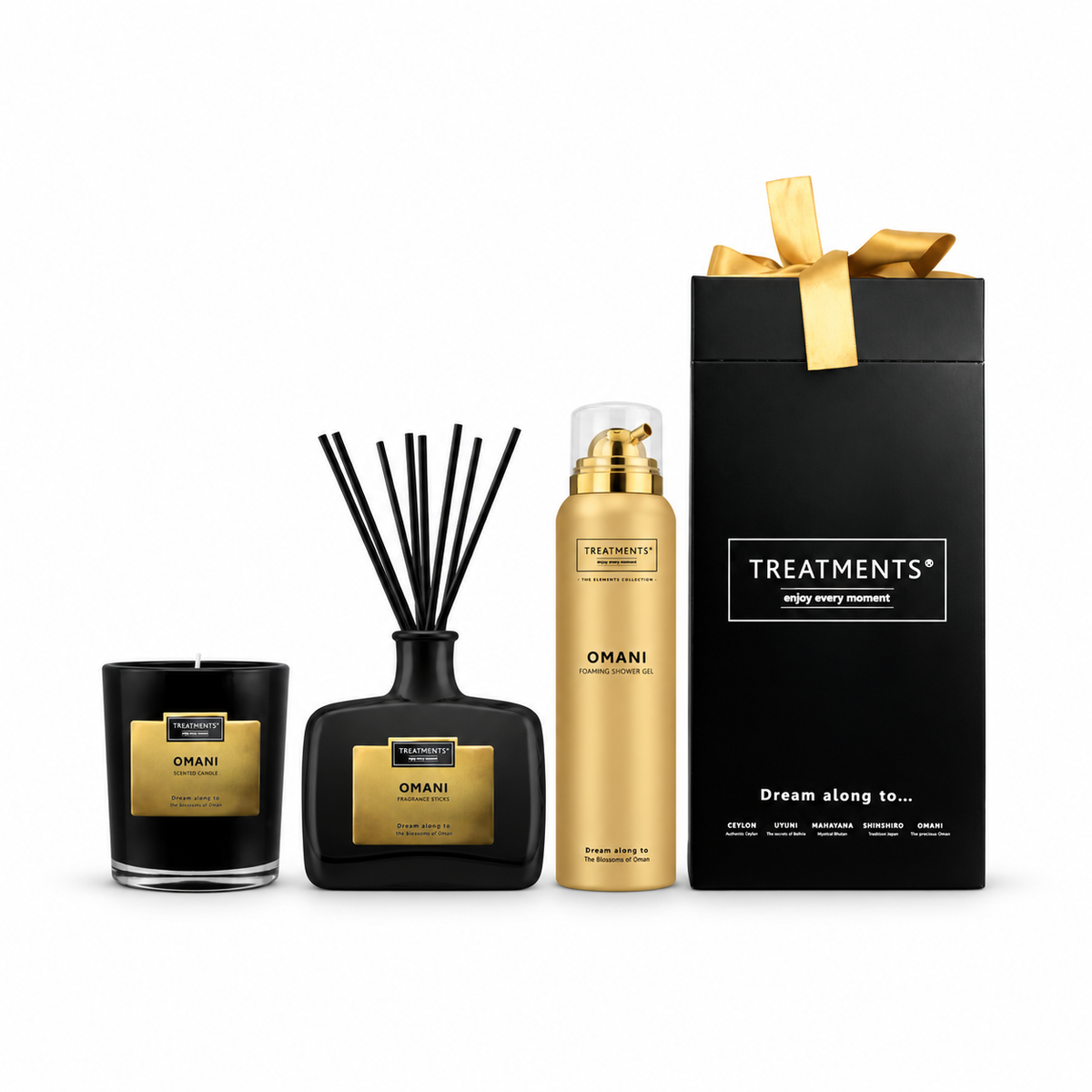 Caja de Regalo Hogar y Cuerpo Deluxe Omani de TREATMENTS®