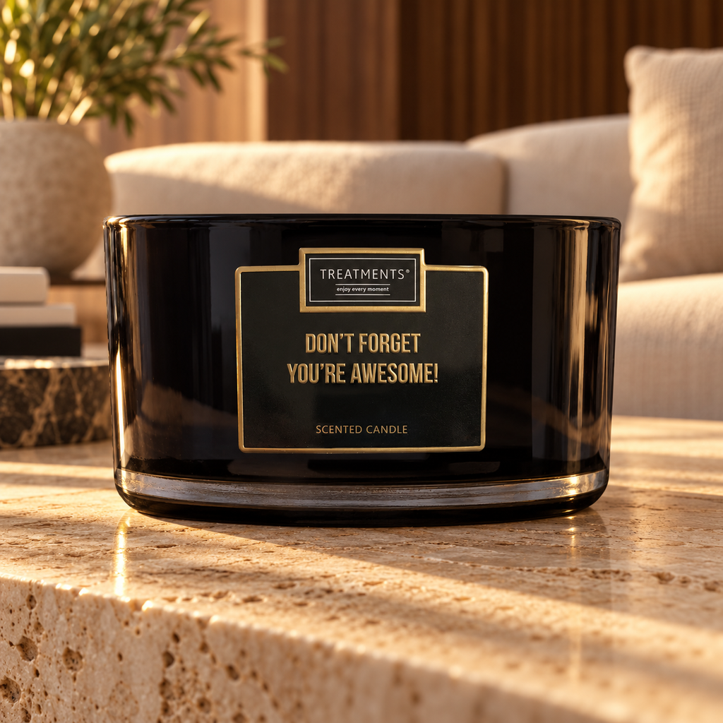Treatments® - Vela Perfumada XL "No Olvides Que Eres Increíble" - 560 g — fotografía de ambiente