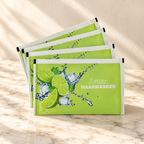 Treatments® - Mascarilla Capilar de Lima - 4 uds - Sachet 20 ml — presentación sobre mármol