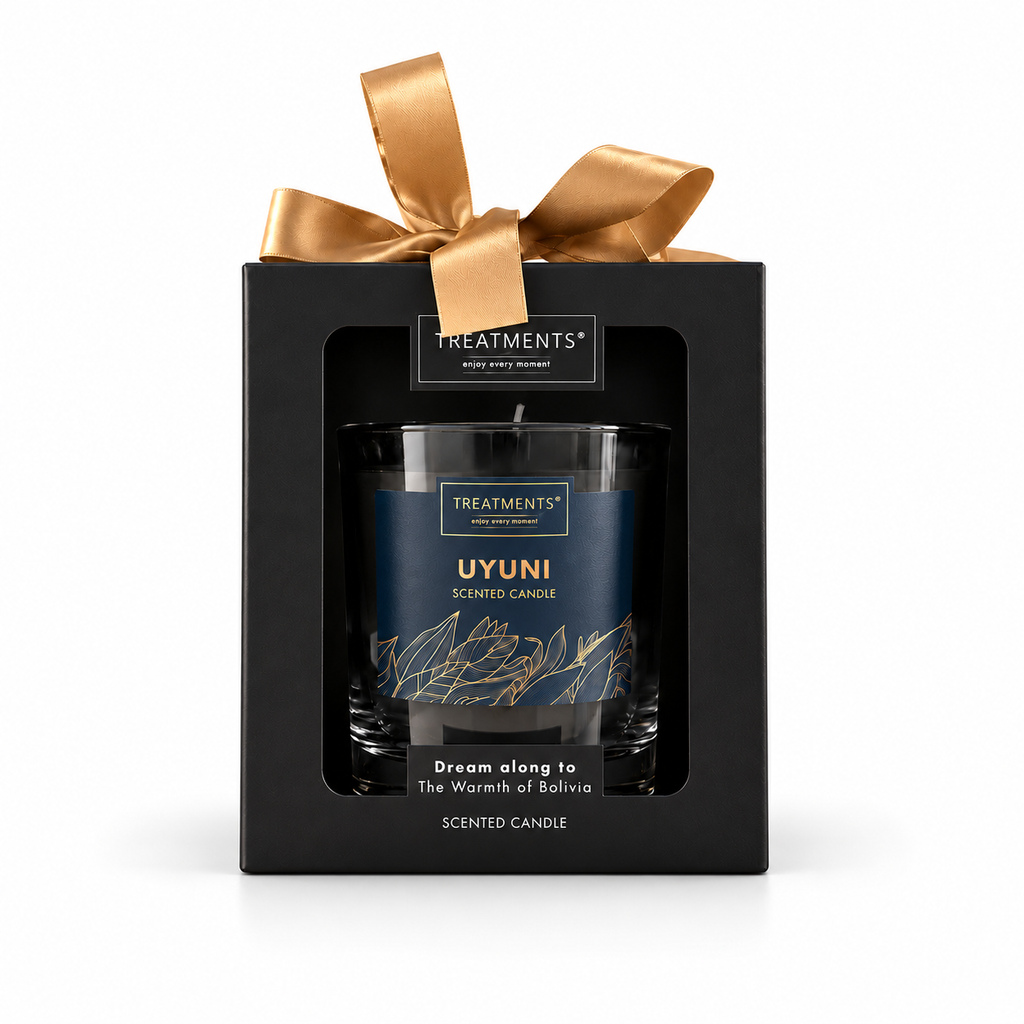 Treatments® - Caja de Regalo Vela Perfumada - Uyuni - 380 g — estudio fondo blanco