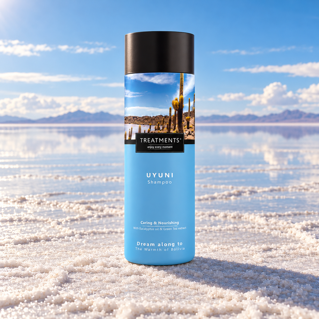 Treatments® - Champú - Uyuni - 250 ml — ambiente del salar de Uyuni