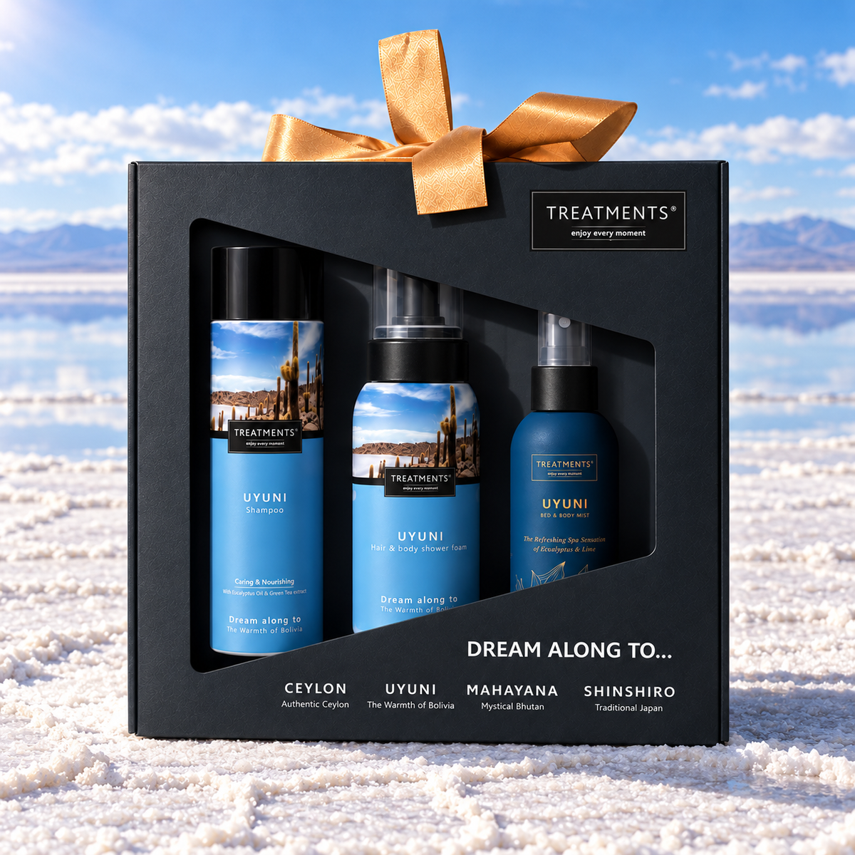 Treatments® - Caja de Regalo Esencia - Uyuni — ambiente del salar de Uyuni
