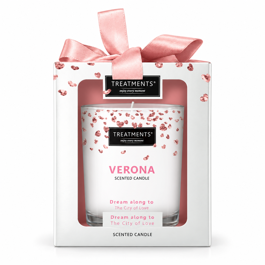 Caja de Regalo Vela Perfumada Verona de TREATMENTS® – 380 g